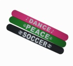 Silicone Slap bands with printing