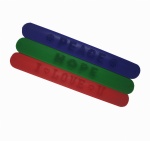 Custom design Silicone Slap bands