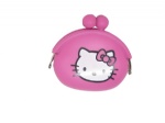 Hello Kitty Printing Design silicone bag, silicone wallet bag, silicone coin bag