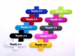 2014 colorful portable one touch silicone mobile stand